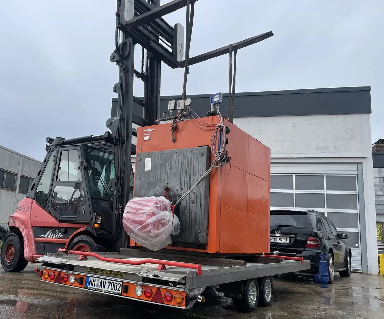 Dampfkesselmaschine von RONA Dampfanlagen Wolf